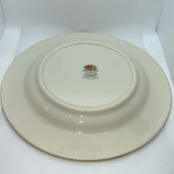 SALAD / DESERT PLATE RARE 1999 ROYAL ALBERT CHINA OLD COUNTRY ROSES CLASIC III - Picture 7 of 9